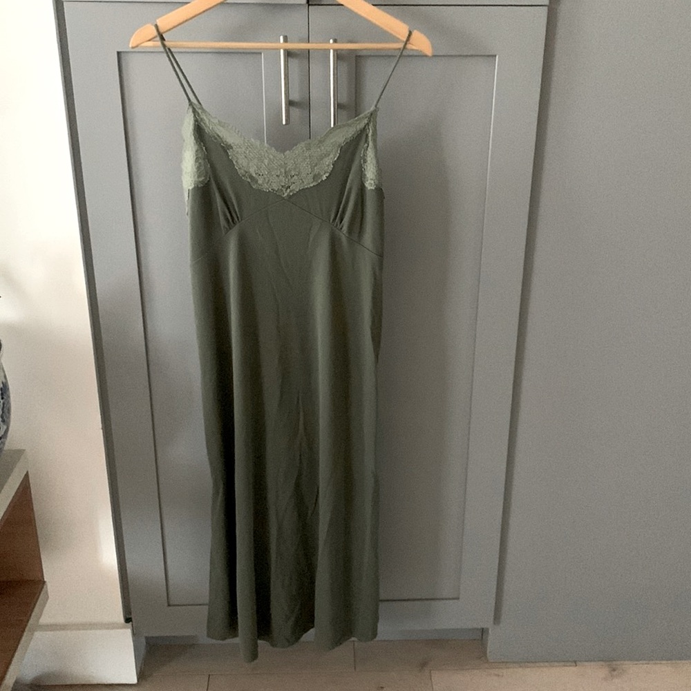 Cotton slip dress
